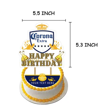 A1BakerySupplies Beer Can Novelty Candles 1 pack for Birthday Cake Dec |  A1BakerySupplies