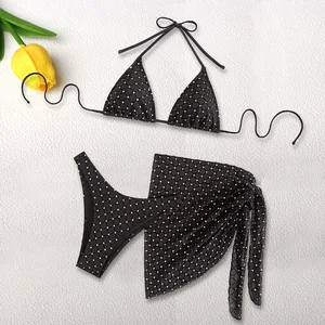 Wholesale Special Fabric Shiny Swimwear Manufacturer Swimwear Beachwear Sexy Fashion Swimwear