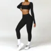 Manica lunga+Leggings_Nero