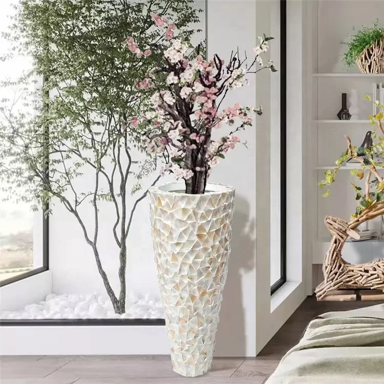 Высококачественные большие горшки для морских ракушек перламутровая Швабра ваза цветочные и классические поделки разных