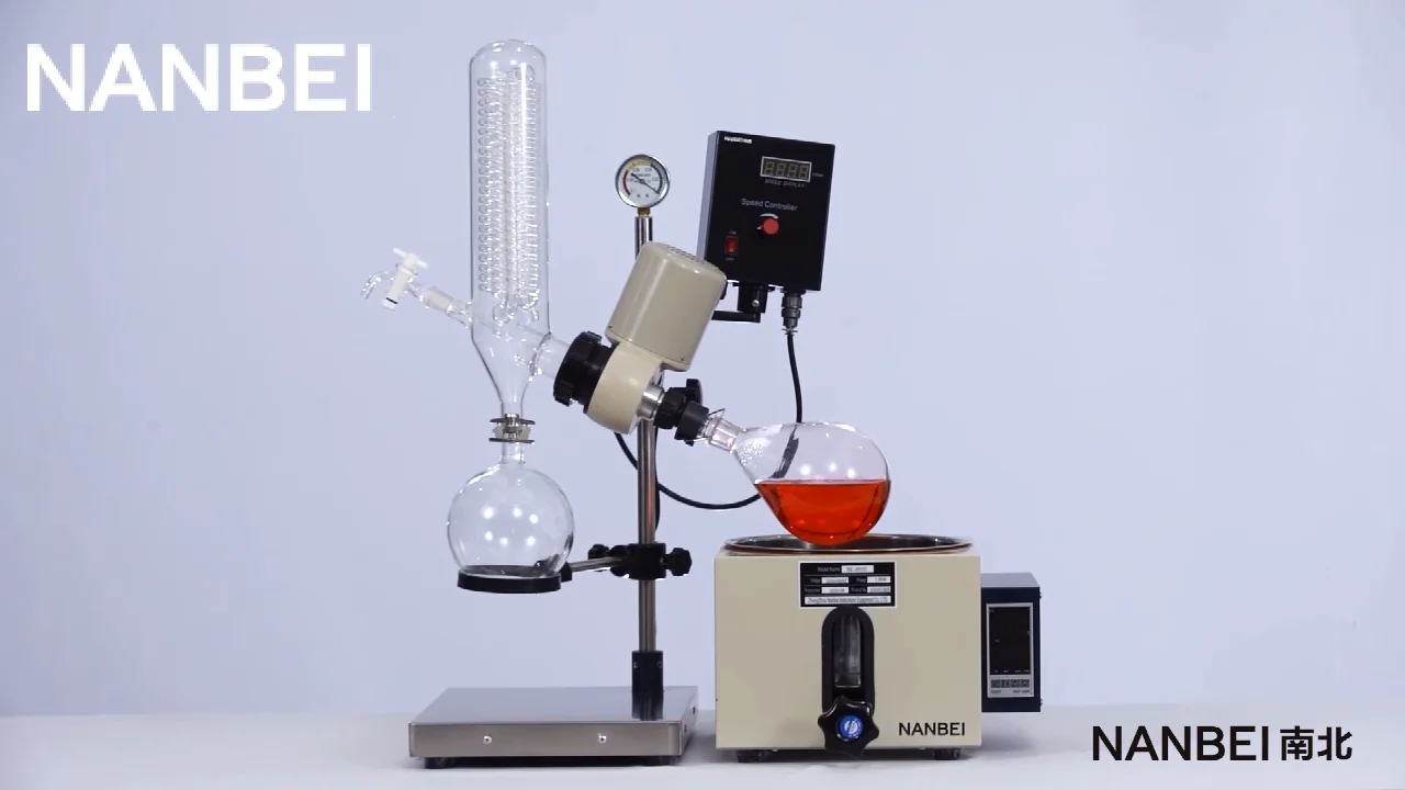 Laboratory Chemical Glass Distiller Mini Distillation Equipment Rotary