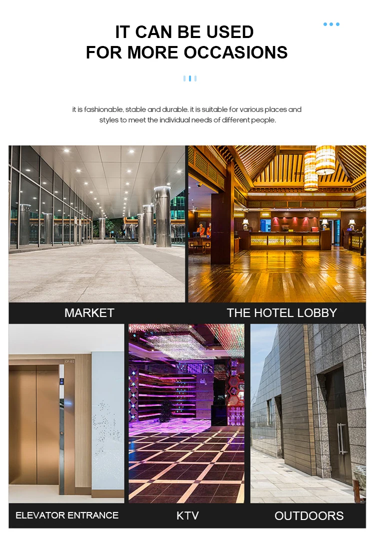 Hot Sale Wholesale 304 SUS Standing Ashtray New Ashtray Design with Lock for Indoor and Outdoor