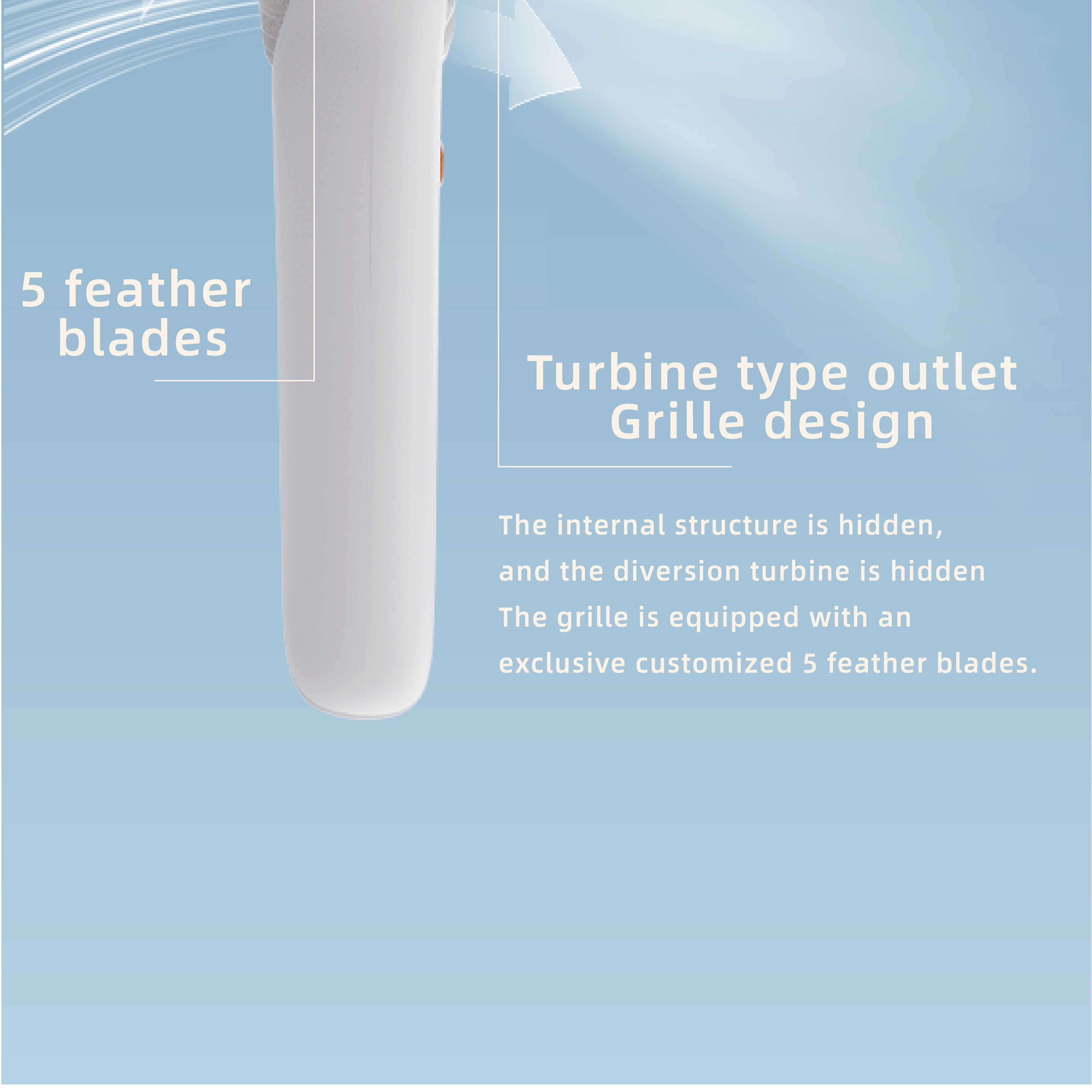 Portable Outdoor Mini Fan, LAMJIE, 5V, Battery - detail 10