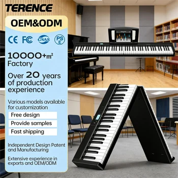 TERENCE V30 88-Key Semi-Weighted Folding Electric Piano Keyboard