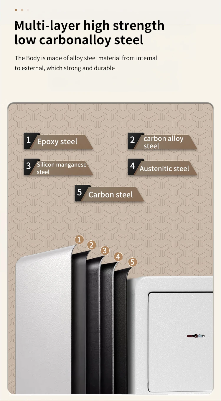 CEQSAFE China Factory Home Office Electronic Pin Code Small Safe Deposit Box Mini Safe manufacture