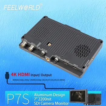 FEELWORLD P7S Camera DSLR Field Monitor 7 Inch 2200nit High Brightness IPS Screen OEM Custom Design Factory Price product image