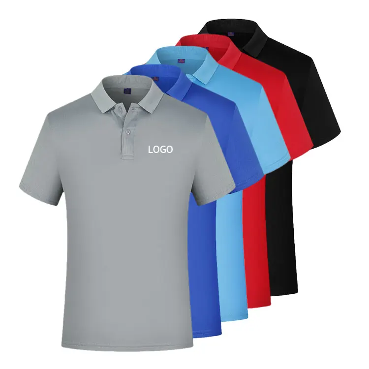 Discount Price 100%polyester Quick Dry Men's Polo t Shirts Cool Feel Mesh  Breathable Summer Short Sleeve t Shirts