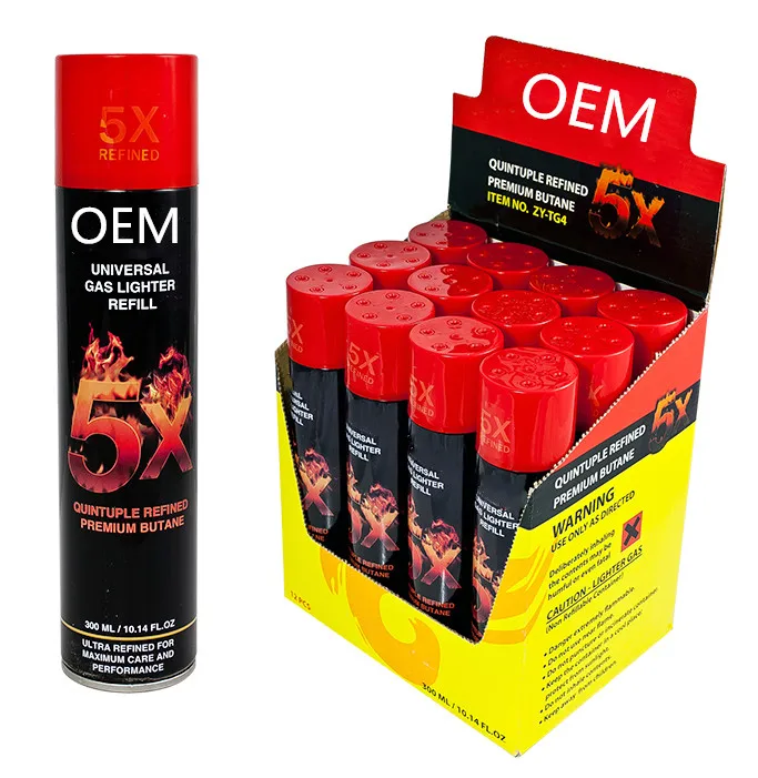 12pcs Packing Lighter Gas Refill 5x 7x 9x 11x Buy Gas Ligher Refill