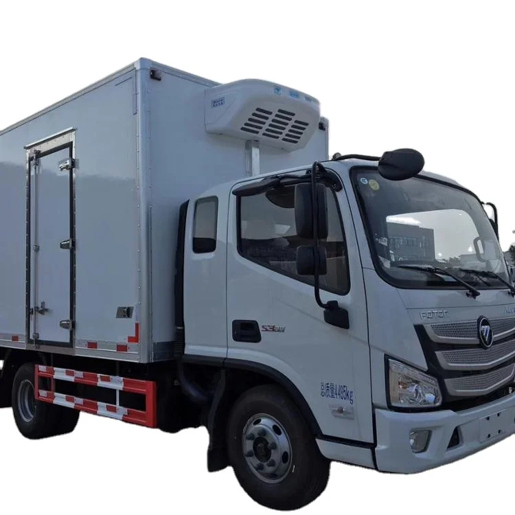 4x2 Foton 6000 kg  Small Refrigerated Van Truck