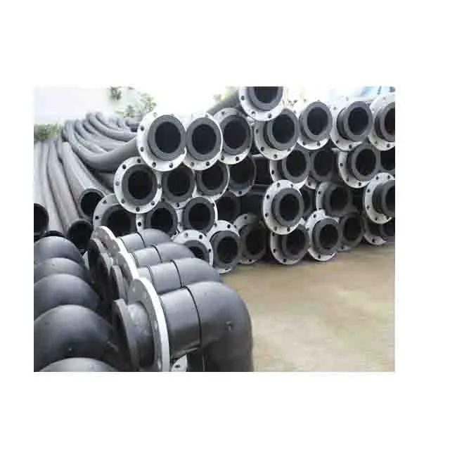 Large Size 18 Inch HDPE Pipe Flange Floating Dredge Pipe with Floaters and Suction or Discharge Hose