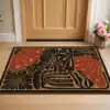 Medieval style artistic flowers