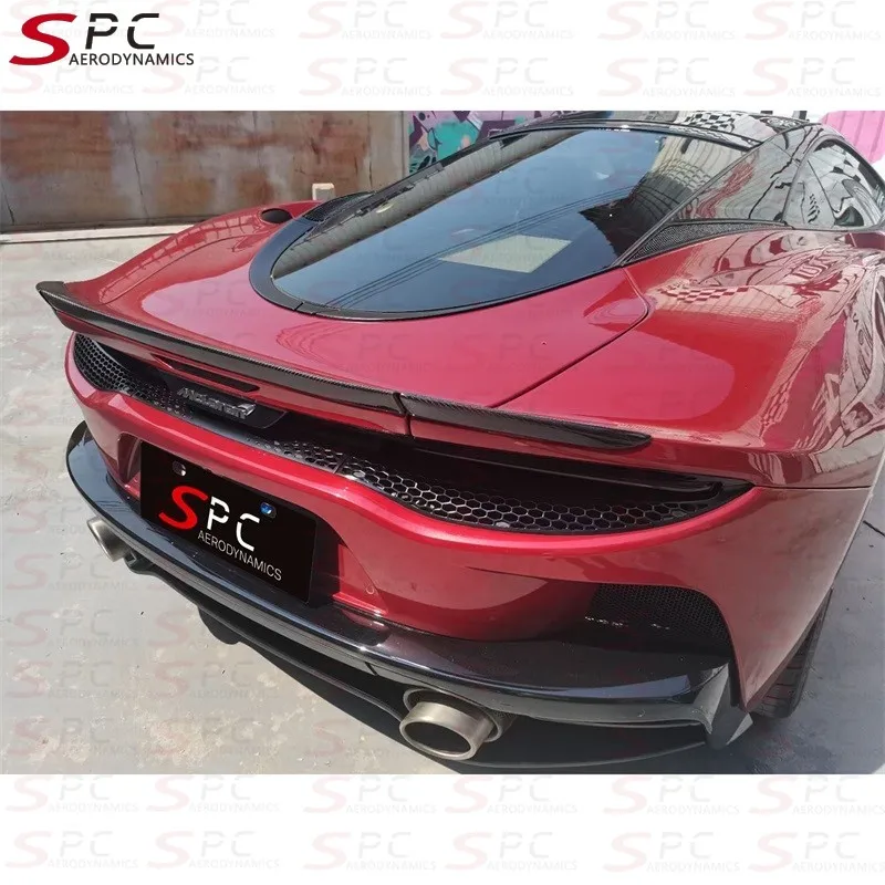 Spc Dry Carbon Fiber Rear Spoiler For Mclaren Gt Dry Carbon Fiber Rear ...