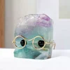fluorite con vetro