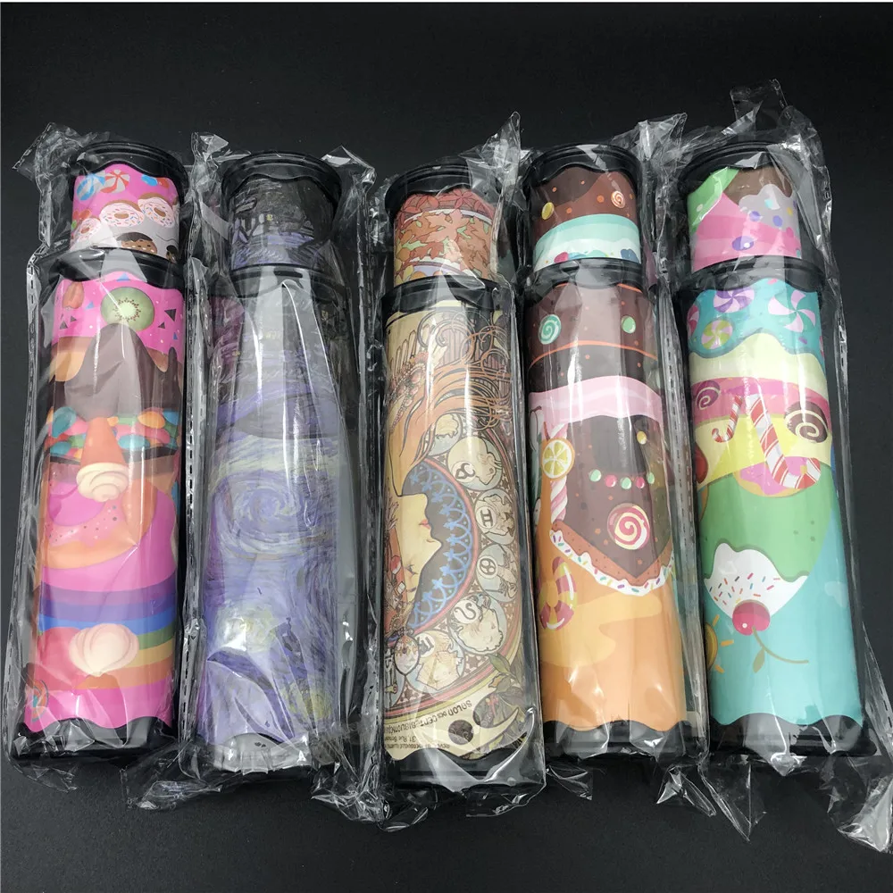 Индивидуальный Детский пазл с аутизмом, детский калейдоскоп, вращающийся волшебный красочный мир, игрушка