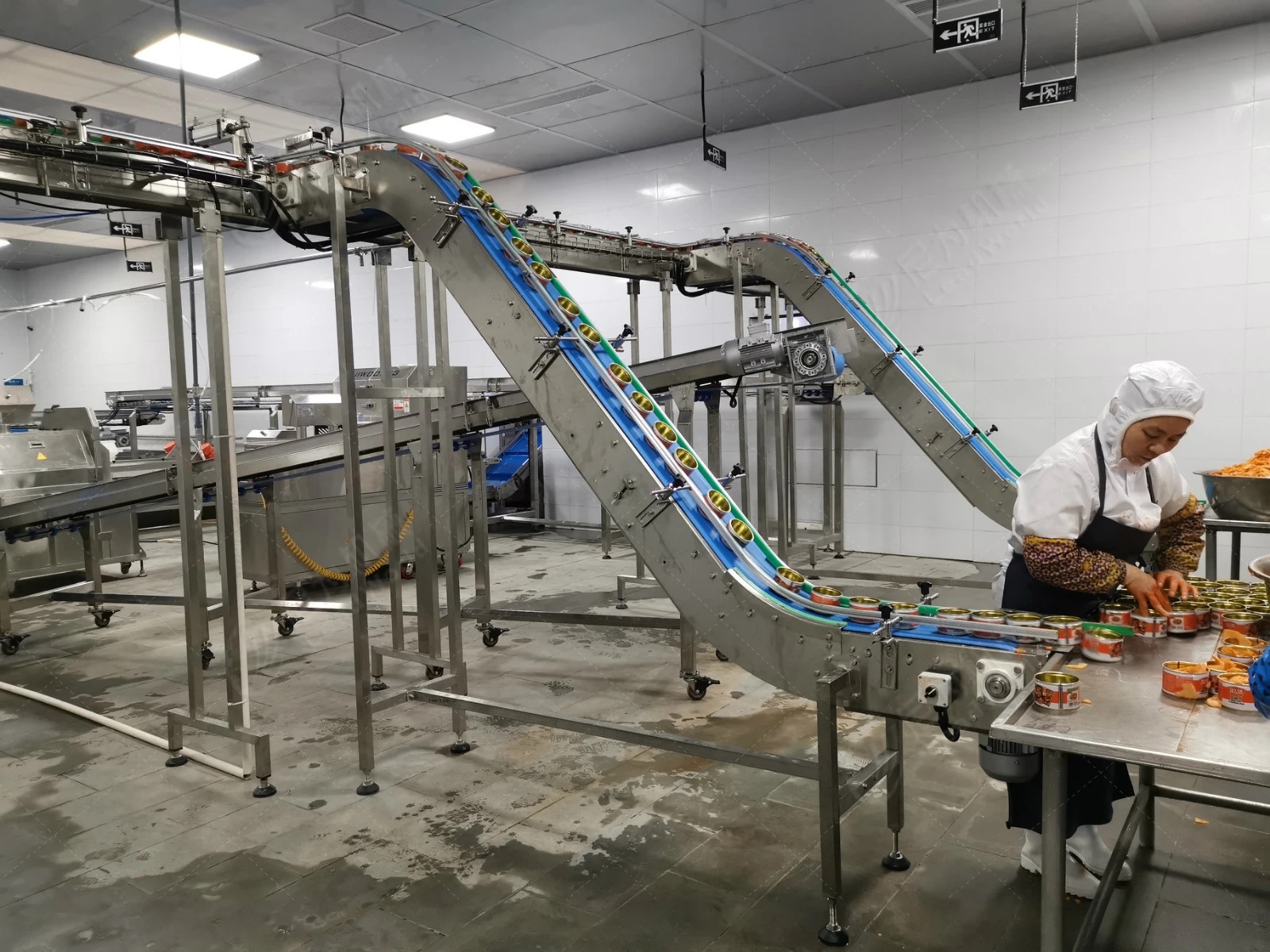 Fully Automatic Tuna Production Line Tuna Can Packing Machine