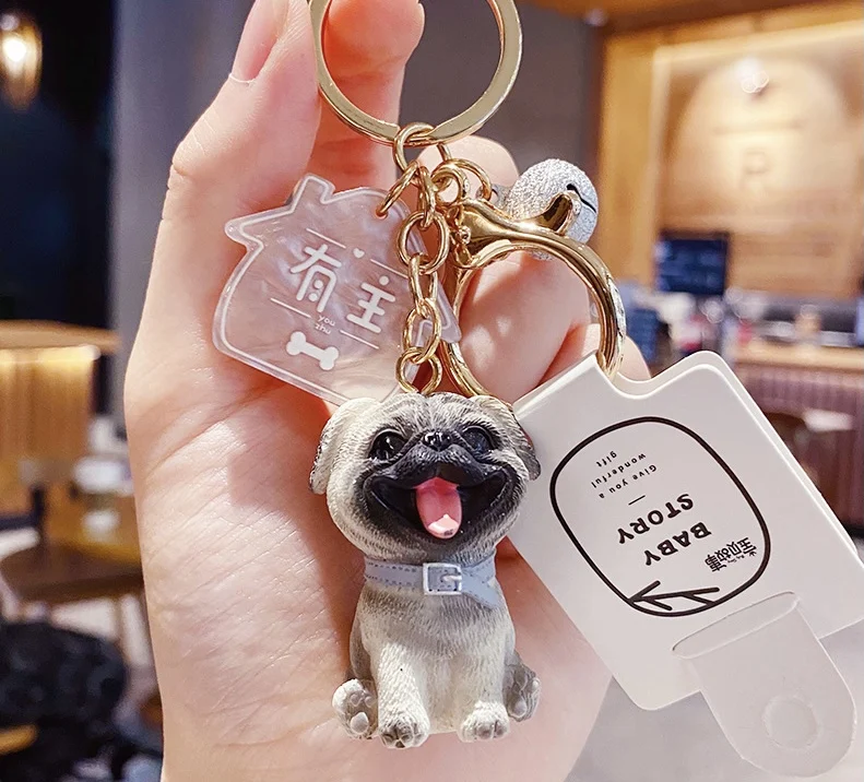 Dog Self Defense Animal Keychain Dog Ears Self Defense Knuckles