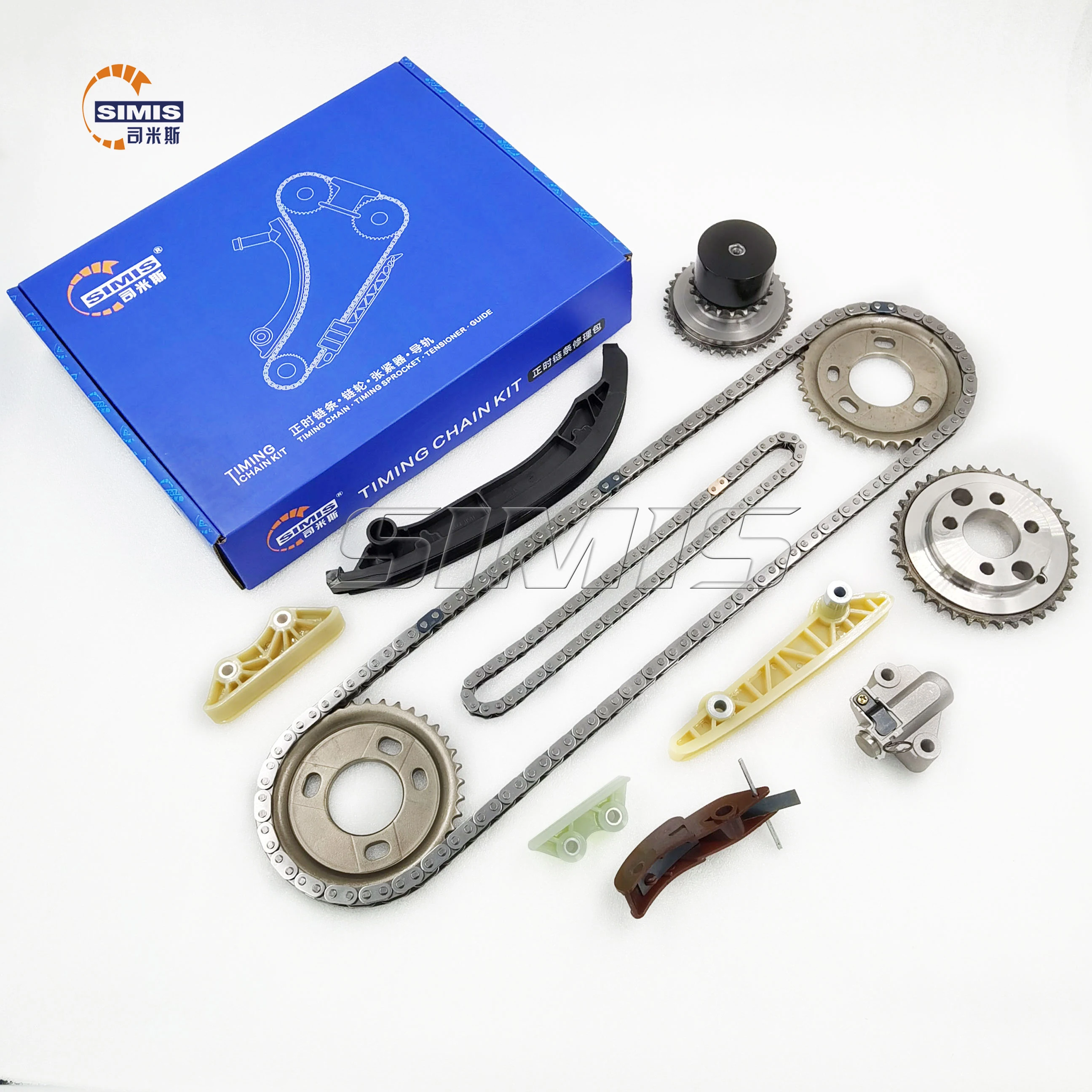 Simis Parts Transit Timing Chain Kit 2.4 Rwd Mk7 2006 On + Gears Chain