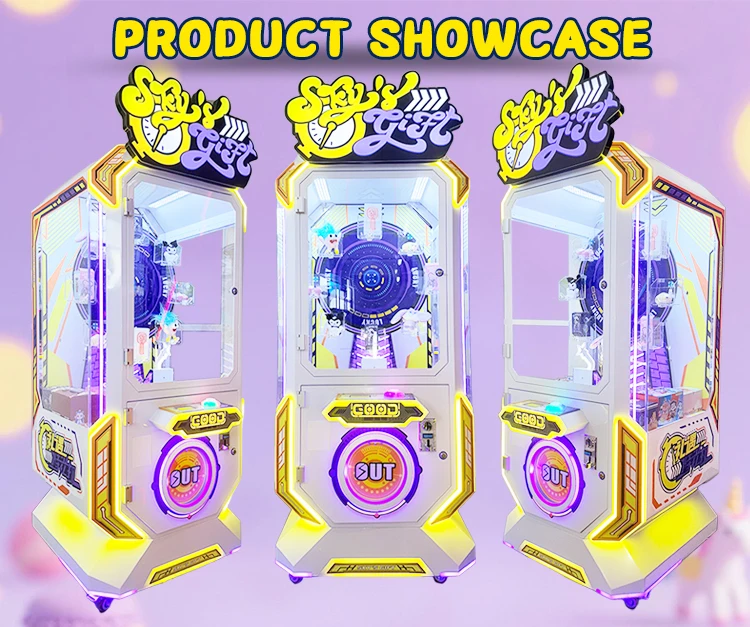 Funpark New Arrivals Ferris Wheel Arcade Claw Machine English Coin Operated Metal Gift Game Toy Vending Amusement Park manufacture