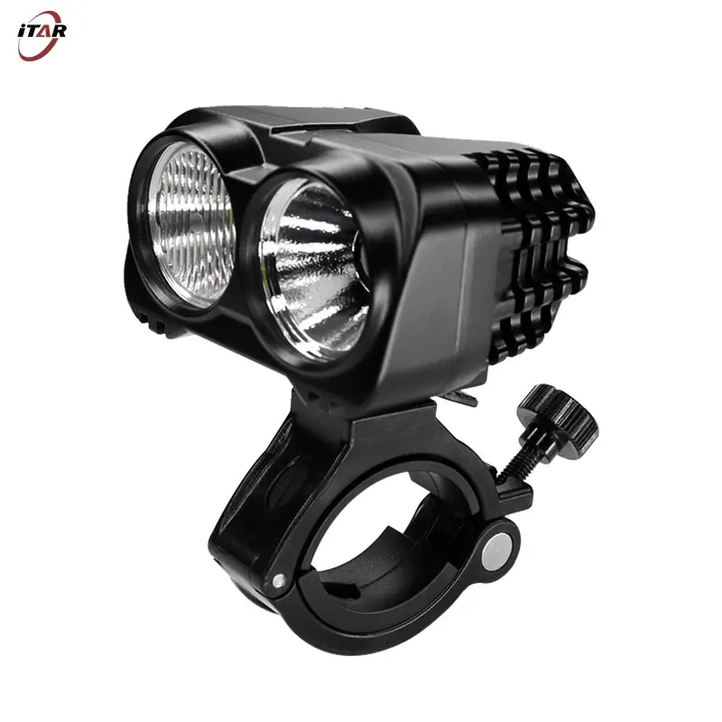 Bike Headlight 4000 Lumens 3x CREE XM-L T6 LED Headlight 3T6