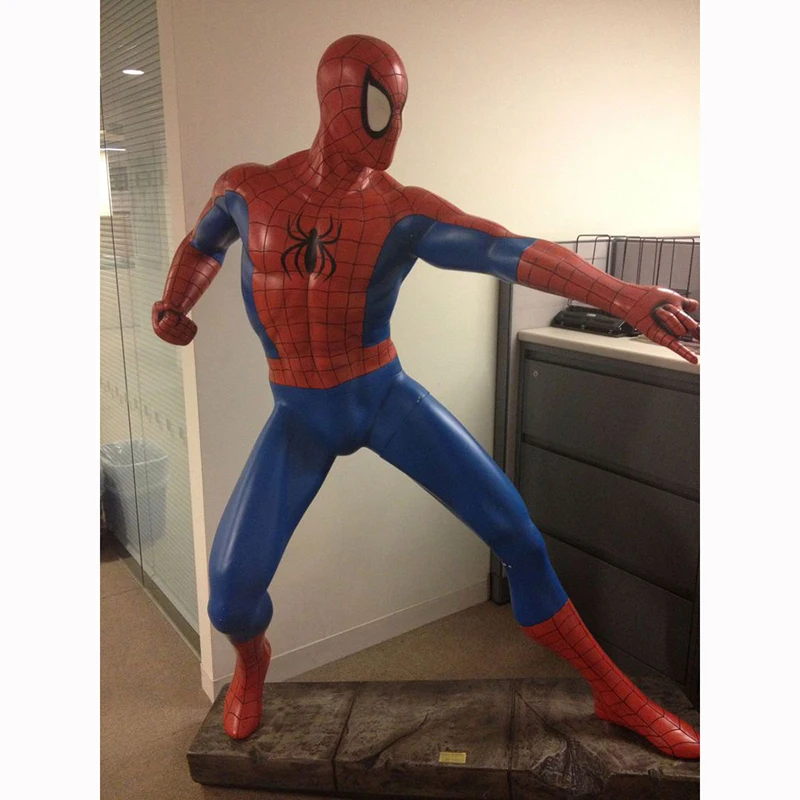 spider man life size figure