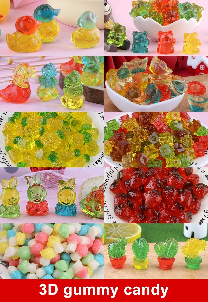 Lechao Factory 3d Gummy 4d Cupcakes - Halal Snack Bulk