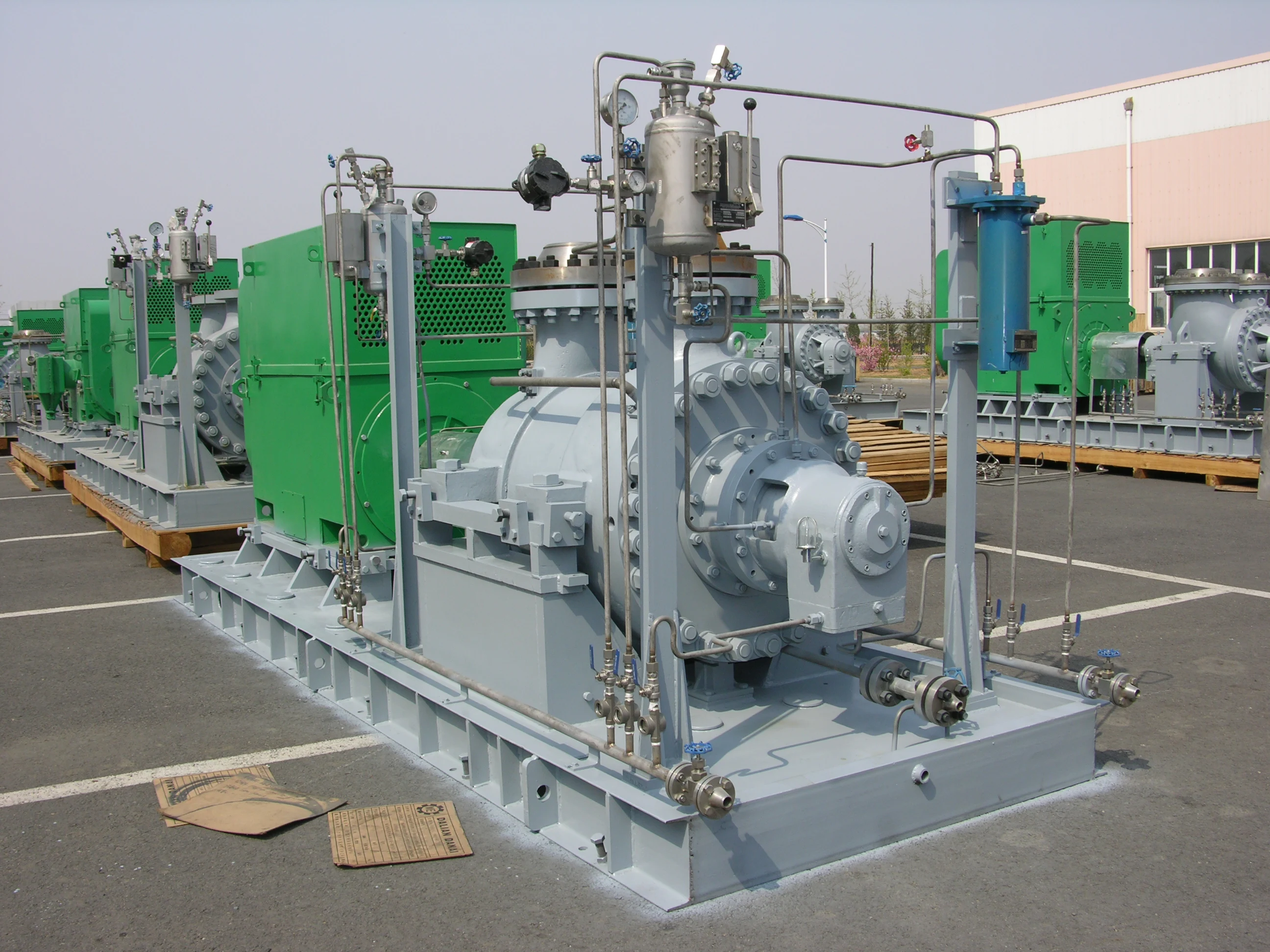 Api610 BB5 Oil Line Petroleum Pipeline Transfer and Injection Oil Petrochemical Process Refinery Multistage Centrifugal Pump