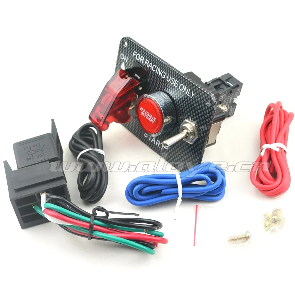 12v Universal F1 Racing Ignition Switch Panel With 1 Acc Control Buy