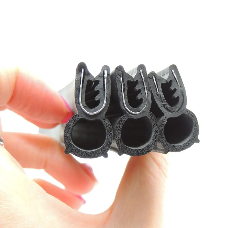 Customized  Rubber Edging for Sheet Metal Seal Strip/car Roof Rubber Strips