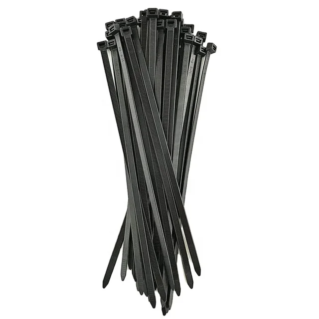 US Warehouse Stock - 3.6*200mm UV Rate Industrial Nylon Cable Ties 100pcs/bag Plastic Zip Tie