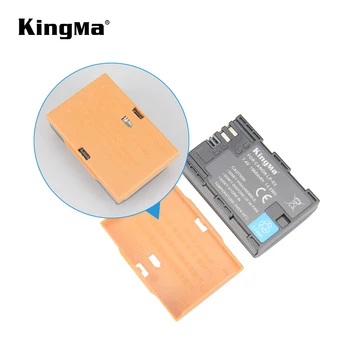 KingMa Replacement Battery Pack for Canon LP-E6 and LP-E6N Work for EOS 5D Mark III, 5D Mark IV detail image