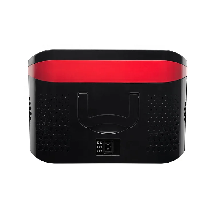 12 В 24 Мини Портативный охлаждающий холодильник с двойной температурой и компрессором постоянного тока