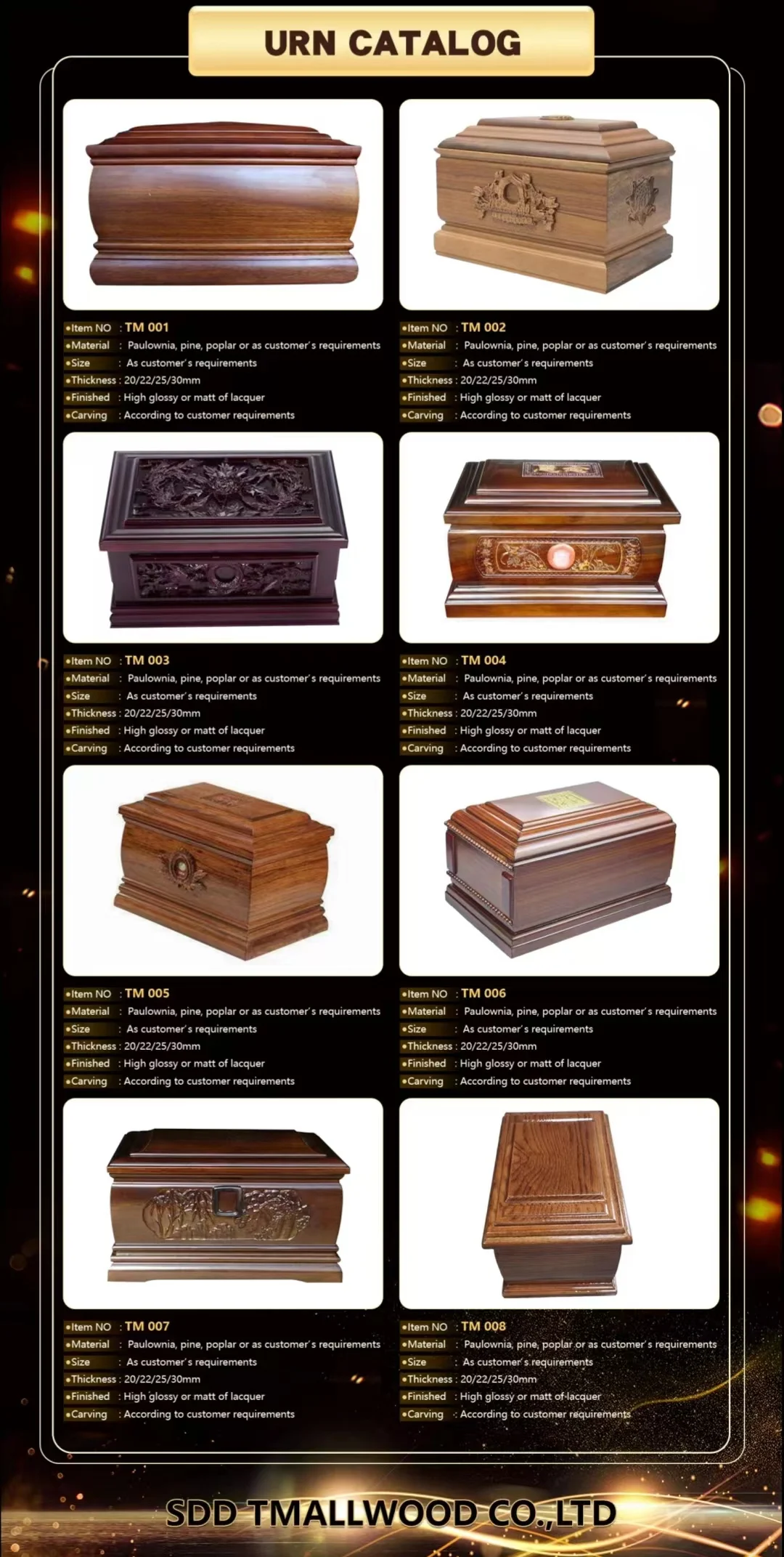 Factory Manufacturers Of High Quality Urn Customized Urn With Carved