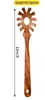 Wood color of pasta server