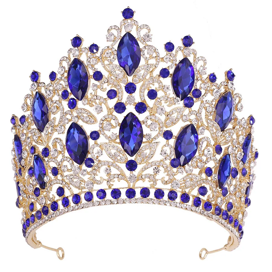 Tall Bride Wedding Crown & Tiara Ornaments, OEM Available