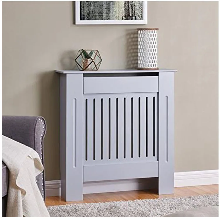 European style practical home furniture radiator cover MDF wood radiator heater cover