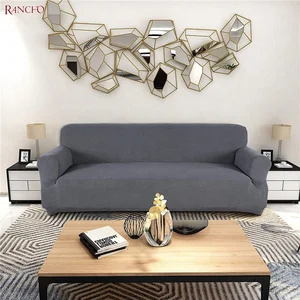 One Seater Two Seater Three Seater Size Customized Accepted High Stretch Sofa Covers 3pcs for One Set Packing