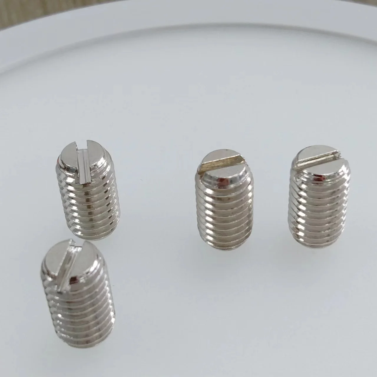 China manufacturer factory M8 headless thread  Stainless Steel screws  Electric meter fixing screws