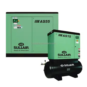 Sullair AS 04-110 AS 30-110 VSD Series Industrial Screw Air Compressor 4-110kW High Efficiency Low Noise Reliable Performance