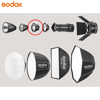 Godox GR45 1200W KNOWLED MG1200Bi Bi-Color LED Light Angle Light Lamp-Chimney Condenser Only Reflector detail image