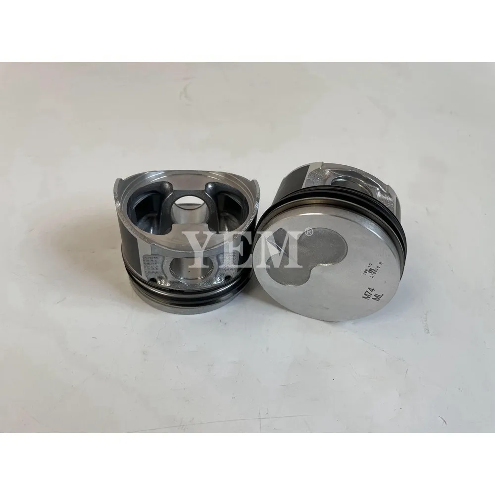 FOR YANMAR 3TNM74 PISTON 119000-22080 FIT ENGINE PARTS 2