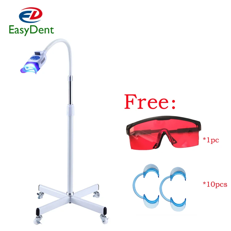 High Quality Mobile Type 10 Led Lamp Dental Teeth Whitening Unit Dental Laser For Home Use Or