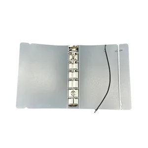 Hot Sale A4 A5 Foldable Magnetic Pocket Folder Premium Leather Nursing Clipboard Aluminum Alloy Medical Pocket for Nurses