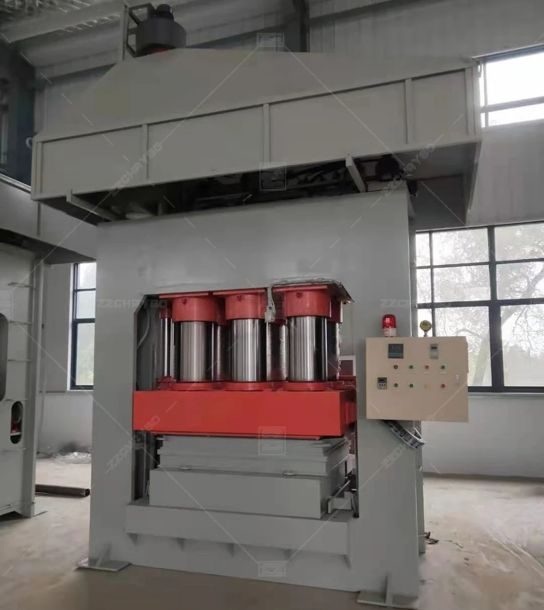 Factory Supply Wood Sawdust Pallet Making Machine Recycle Sawdust Compressed Wood Pallet Hot Press Machine