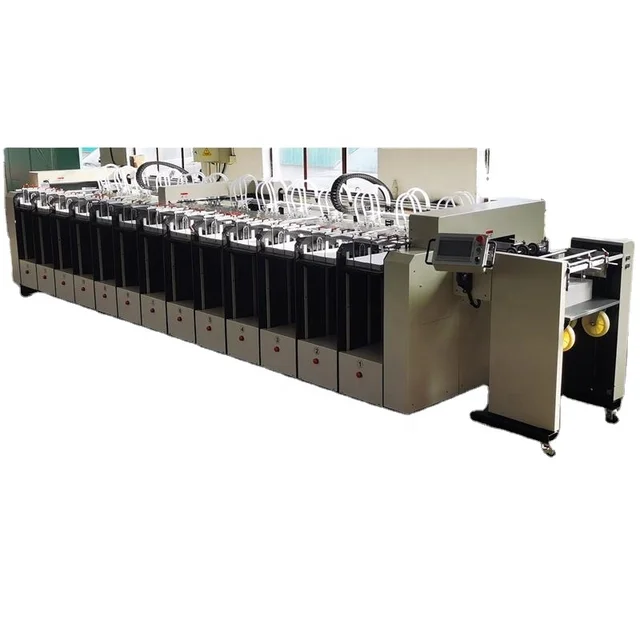 886 Industrial Paper Collator Auto A3 Workable Width for Manufacturing Plant New & CE Certified