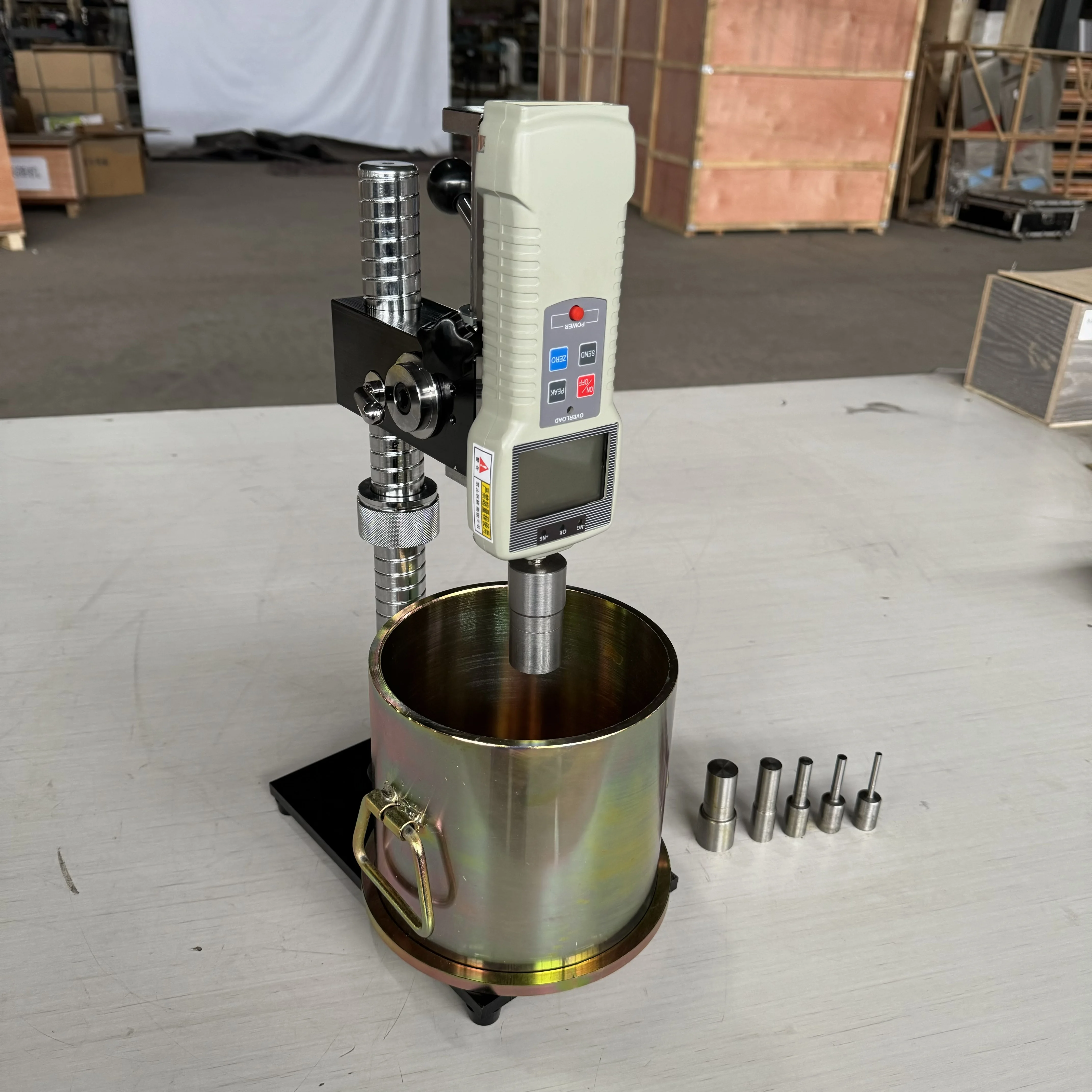 Concrete Penetration Setting Time Penetrometer with 1 Year Warranty