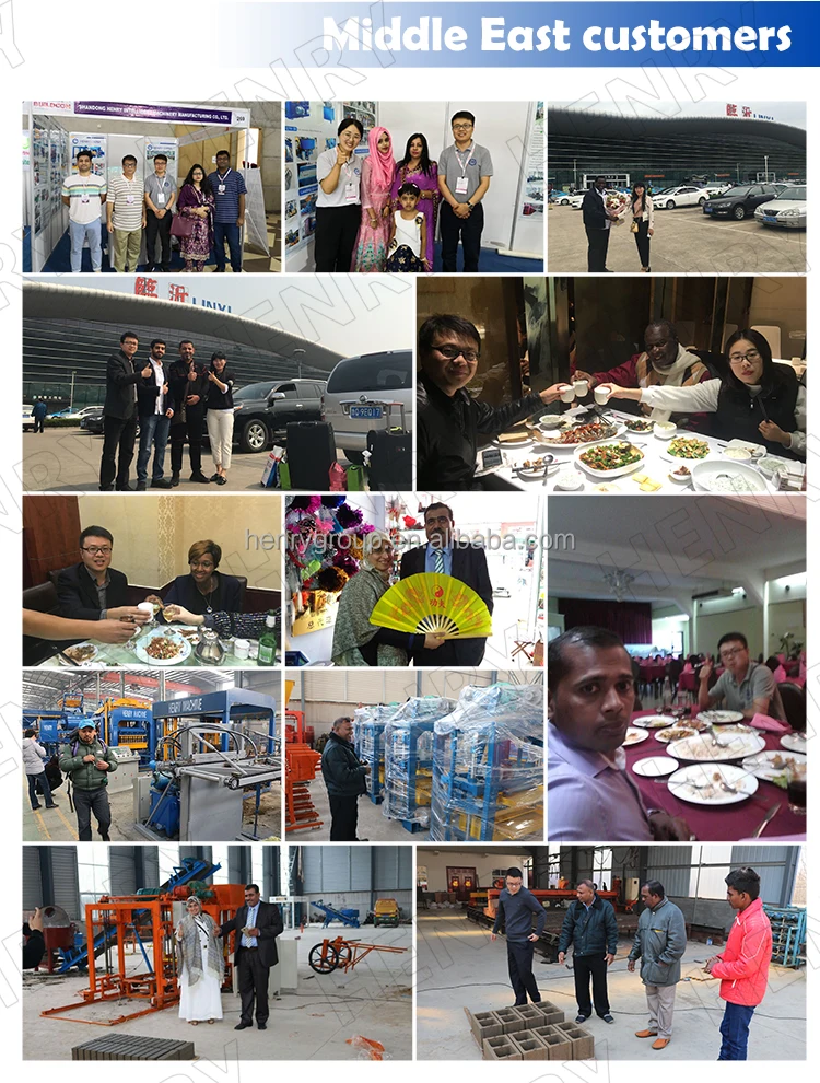 Qtj440 Low Investment Strong Vibration Force Hollow Blocks 8inches