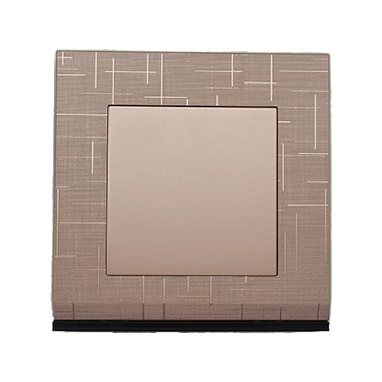 VNX New Series Fashion Customize Simple Disassemble and Replace Electrical Wall Socket Switch Blank Cover