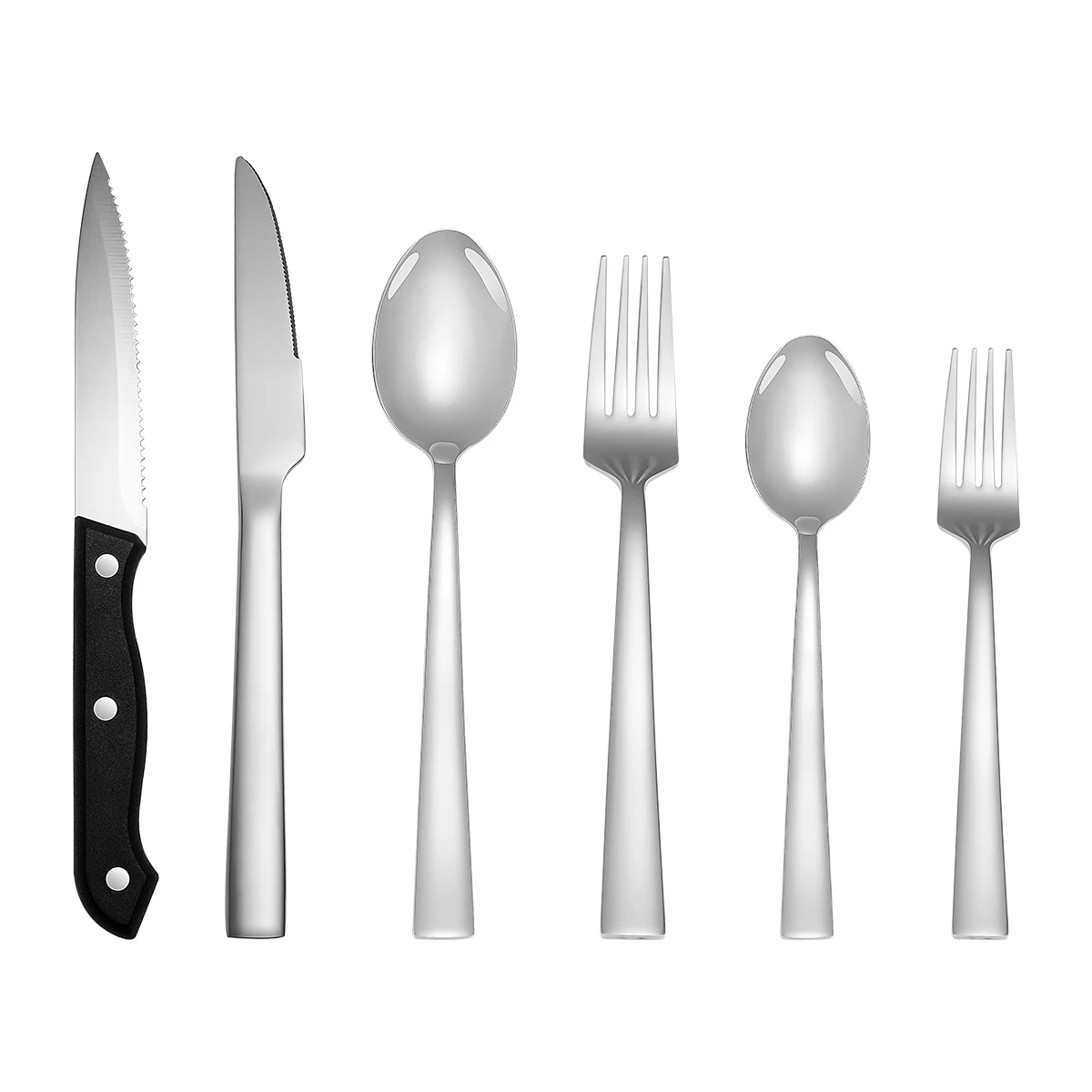 Wholesale Restaurant Stainless Steel Silverware Luxury Knife Fork And