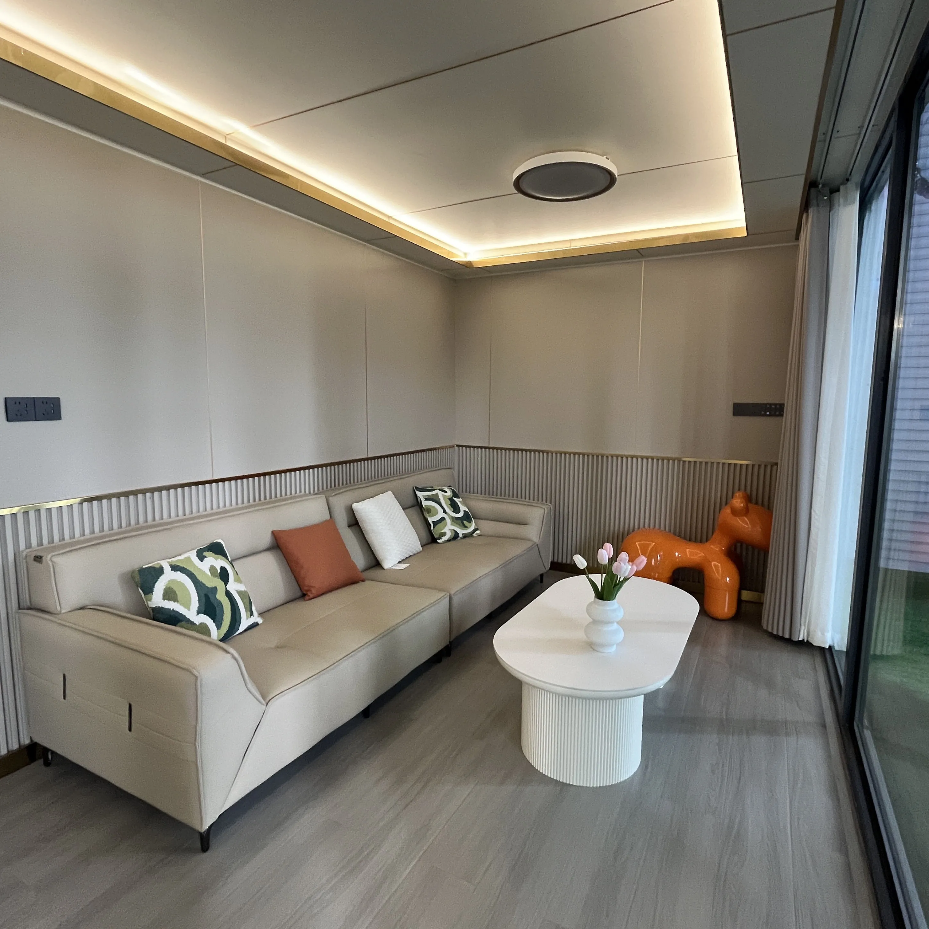 Smart Apple Cabin Modern Modular 20ft Pod Movable House for Park or Sleeping Container House