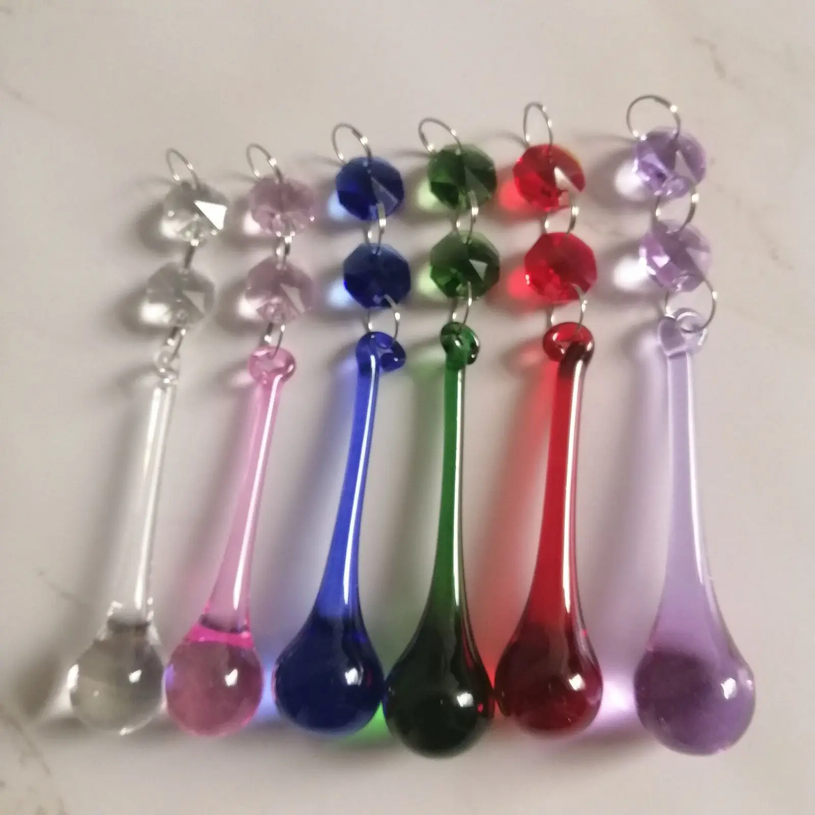 Honor Of Crystal Raindrop Crystal Hanging Chandelier Parts Teardrop